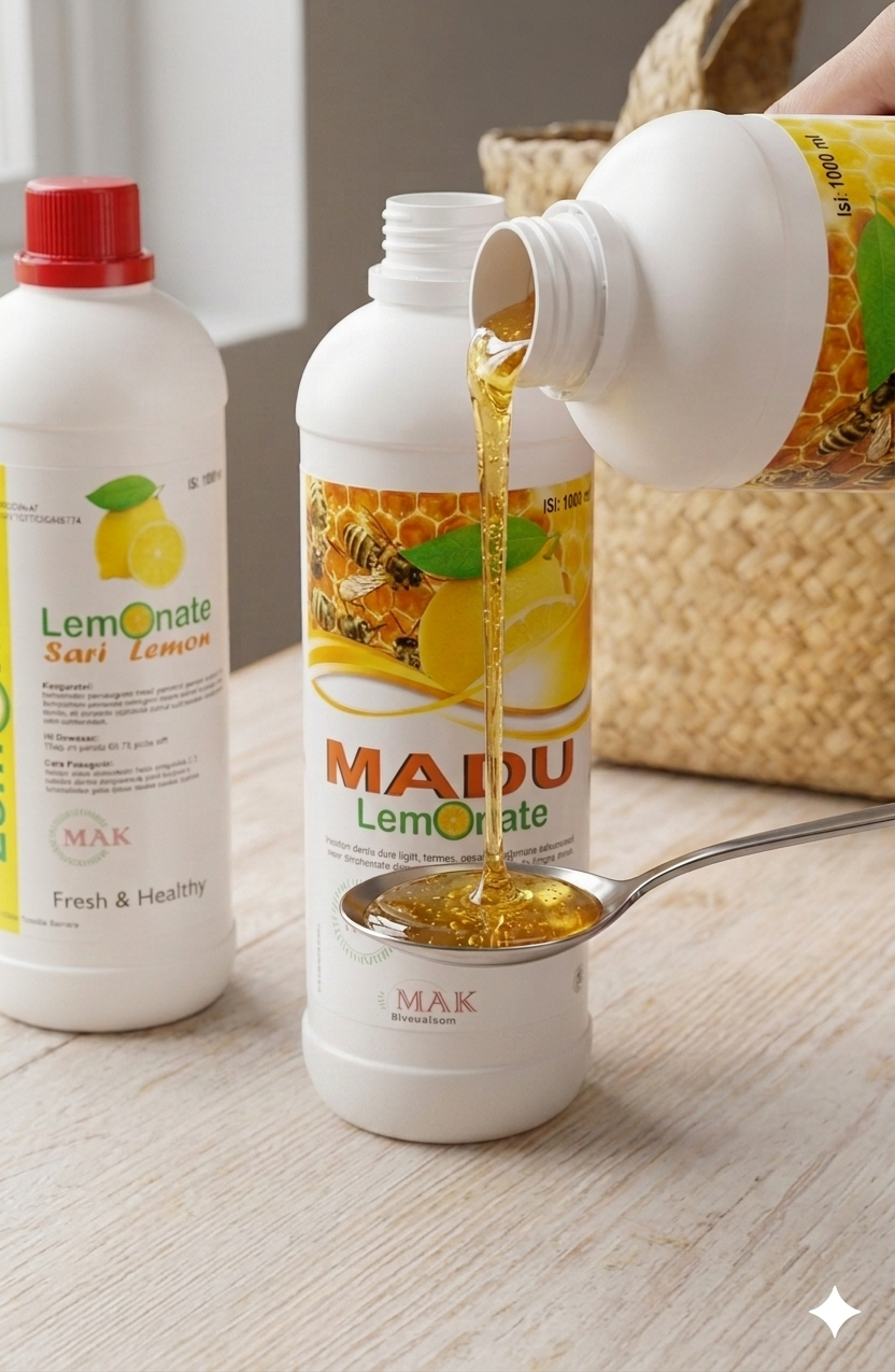 MAK Madu Lemonate kemasan alternatif